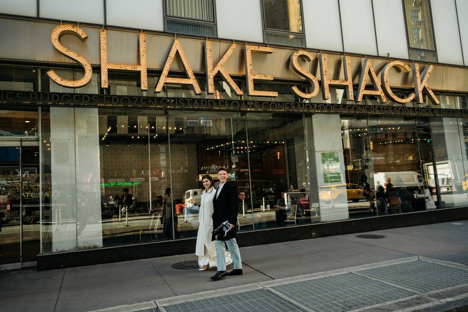 Hamburger da Shake Shack