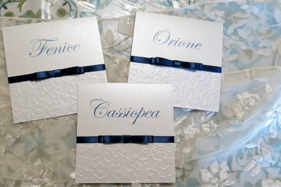 Card tableau mariage cigni