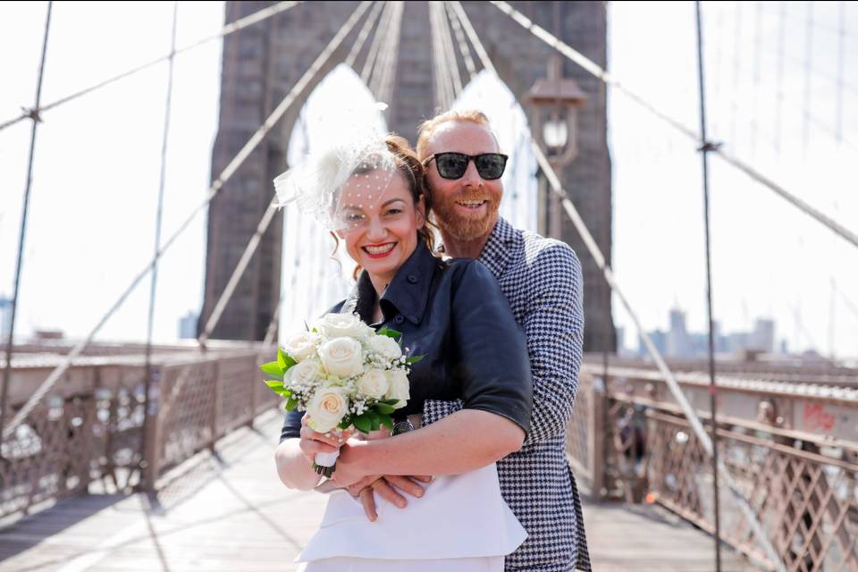 Matrimonio sul Brooklyn Bridge