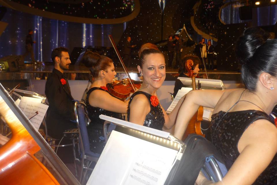 In orchestra Festival Sanremo