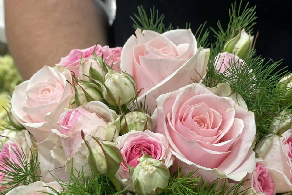Bouquet rose rosa