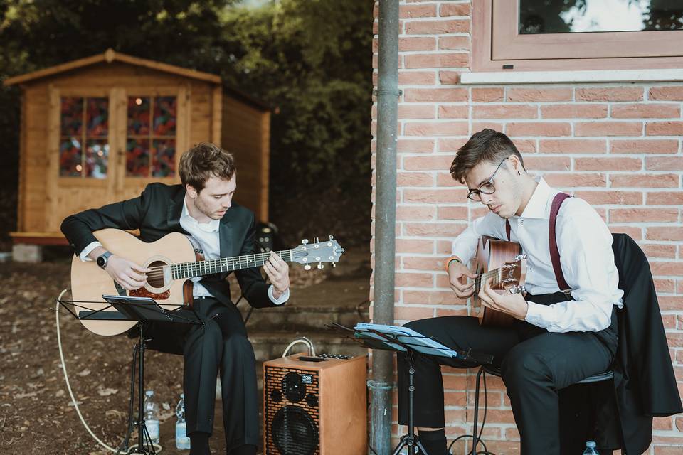 Duo chitarre per nozze.