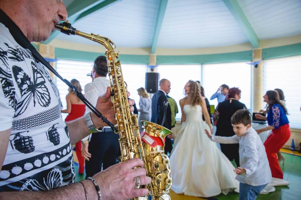 Sax Performer Diamond Luigi Zimmitti