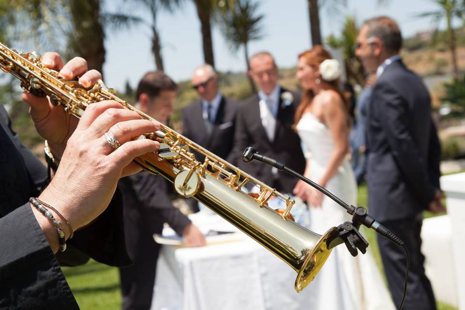 Sax Performer Diamond Luigi Zimmitti