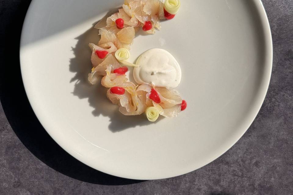 Carpaccio di branzino