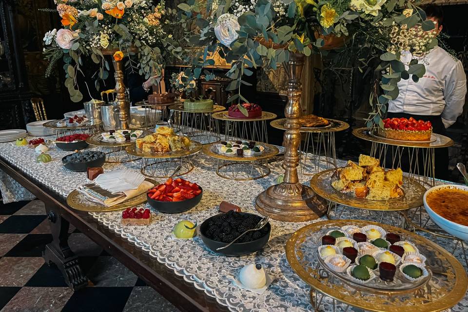 Buffet in Sala da Pranzo