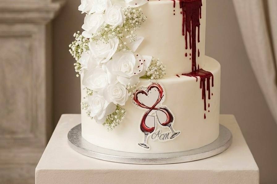Matrimonio tema vino