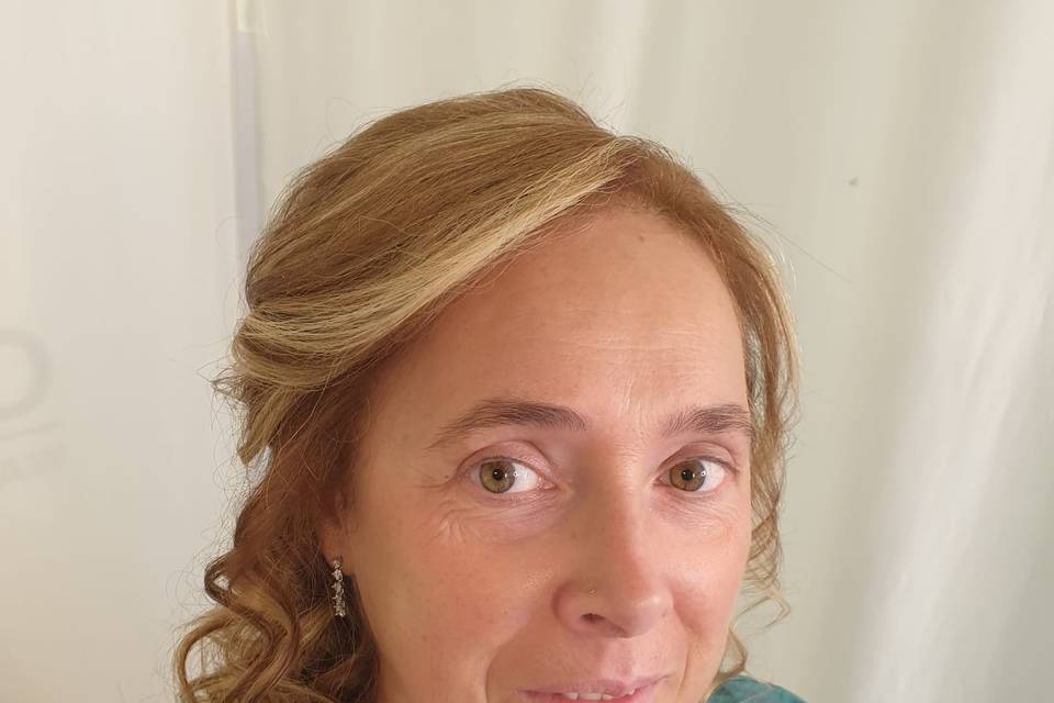 Wedding guest pre makeup