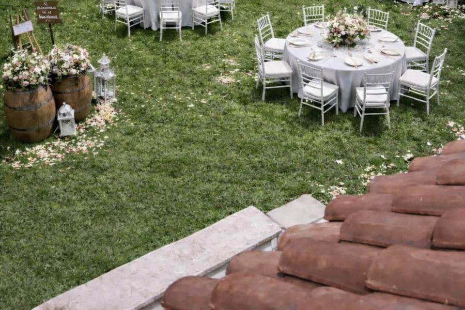 Allestimento giardino