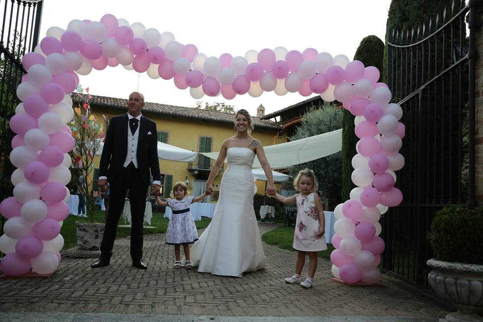 Arco di palloncini