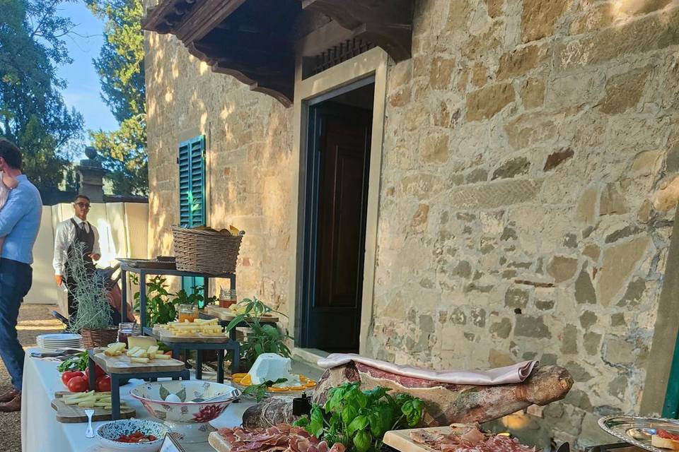 Buffet antipasti