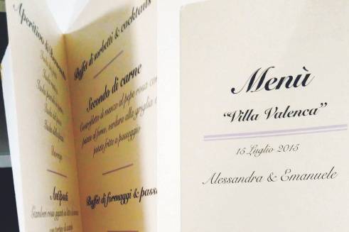 Pieghevoli & Menù