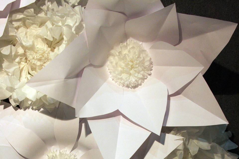 Paper flowers