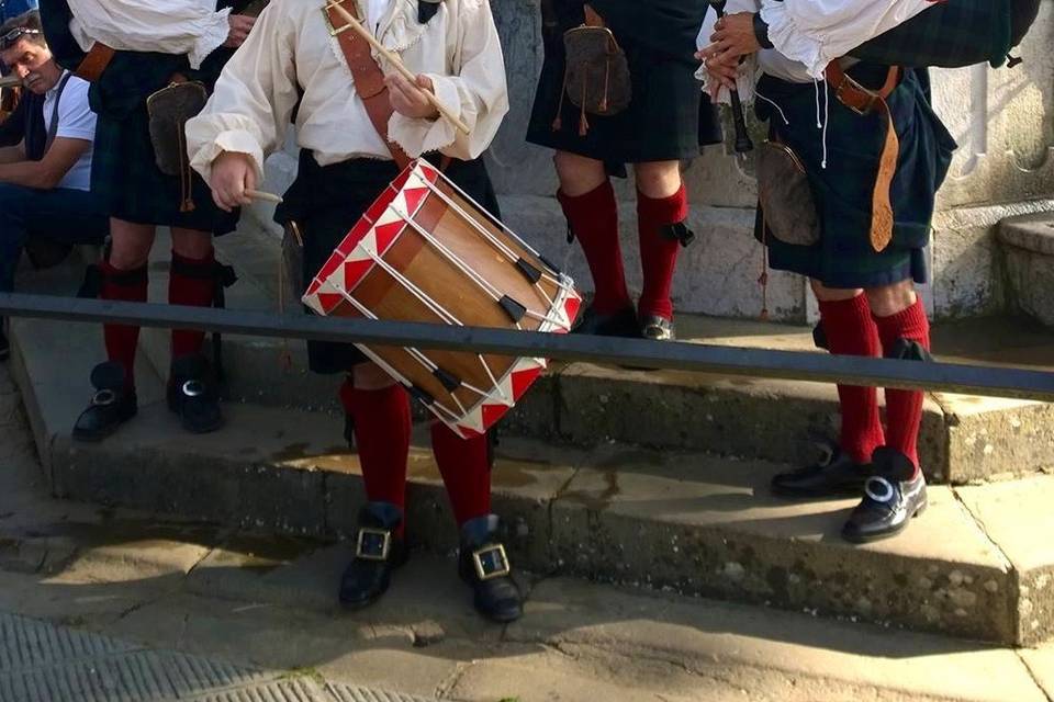 Jacobite pipe band Europe