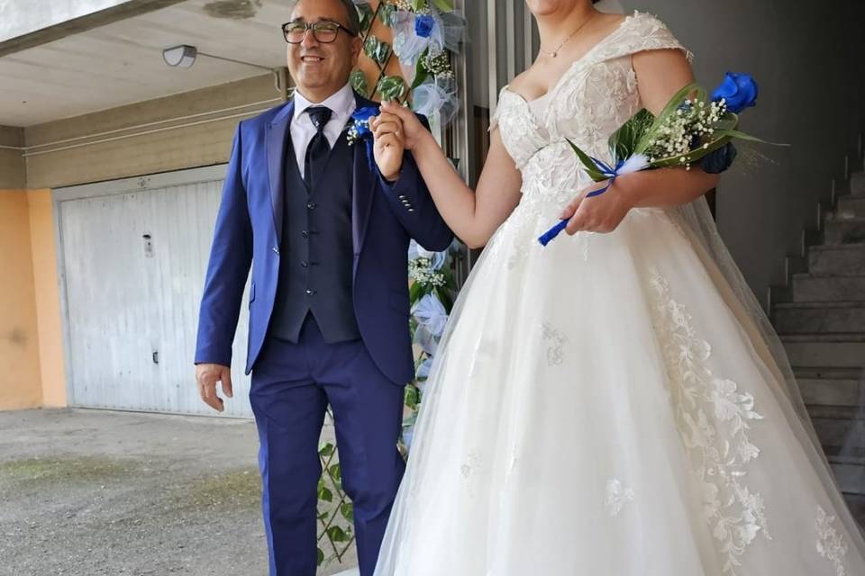 Sposa col papà