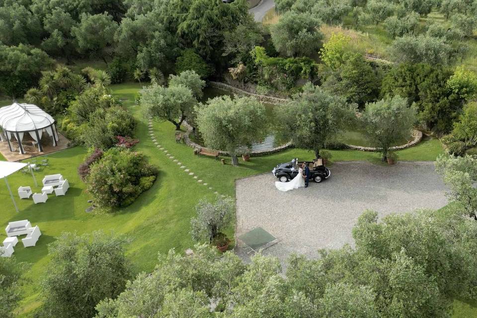 Shooting Drone Sposi e Auto