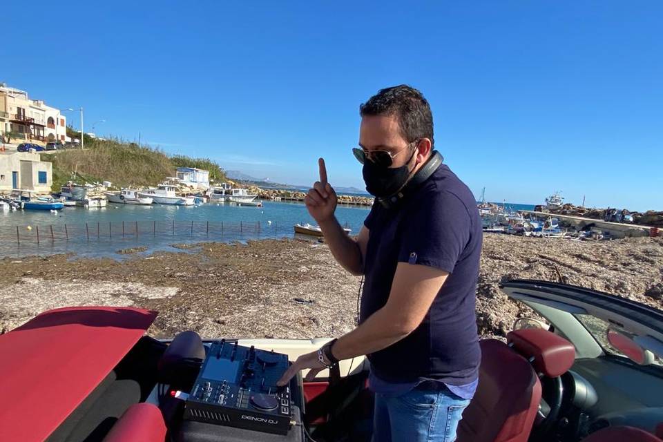 Dj set in Cabrio