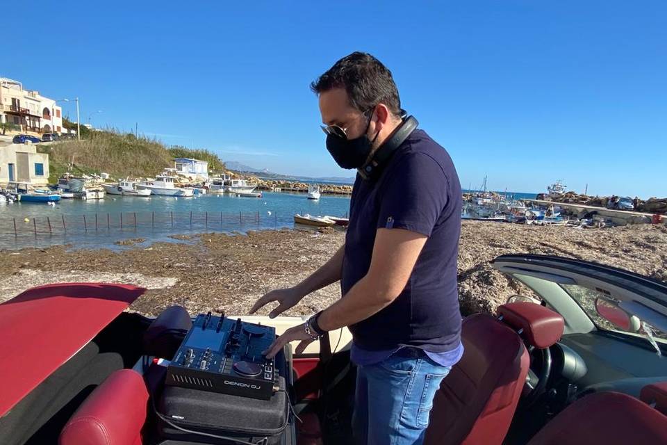 Dj set in Cabrio