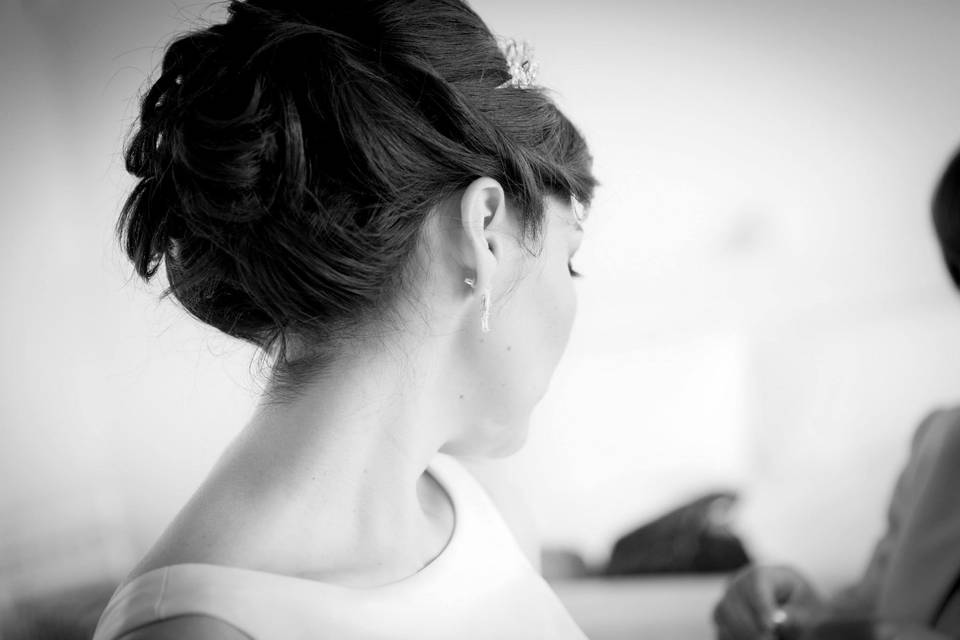 Bride hairstyle