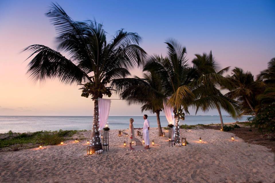 Beach wedding