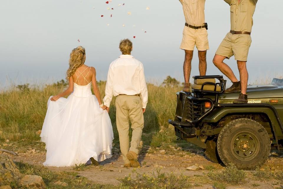 Matrimonio nella savana