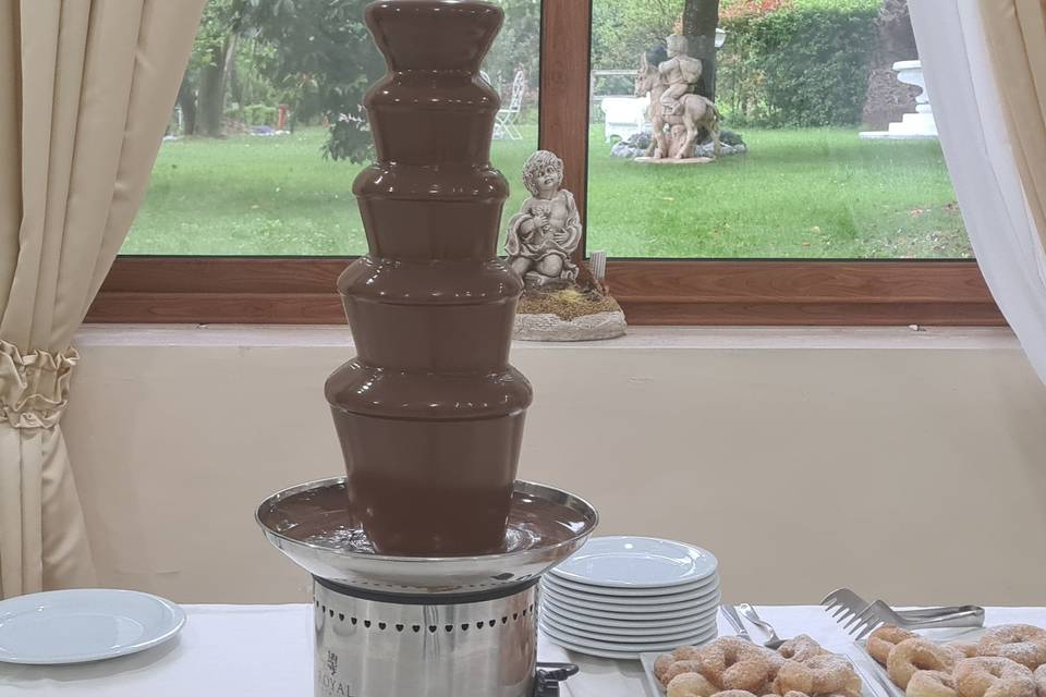 Cascata di nutella