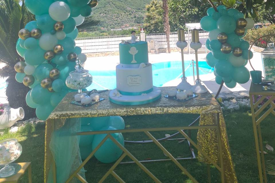 Allestimento in giardino