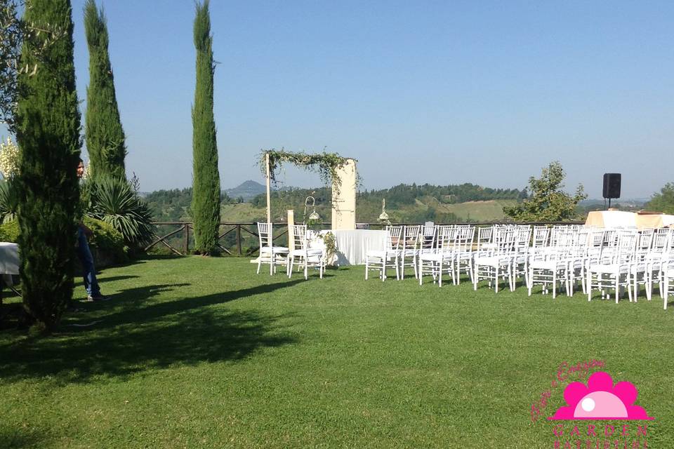 Matrimonio all'aperto