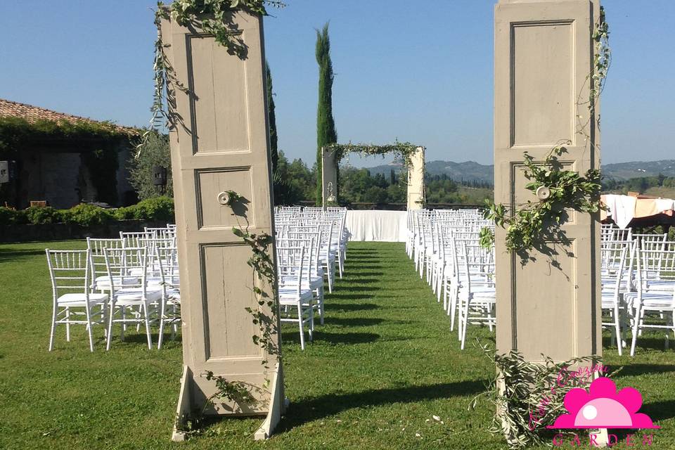 Matrimonio all'aperto