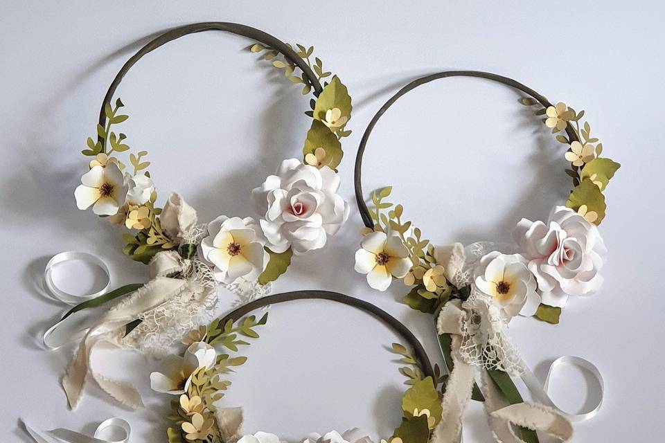 Hoop bouquet