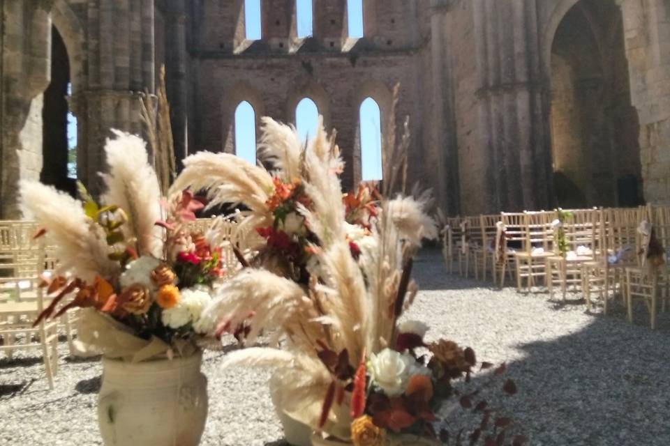 Allestimento matrimonio