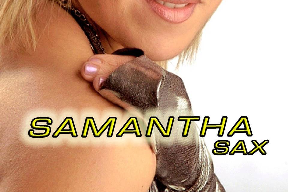 Samantha sax primo piano