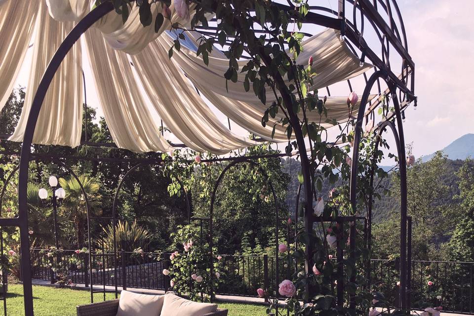 I gazebo in fiore