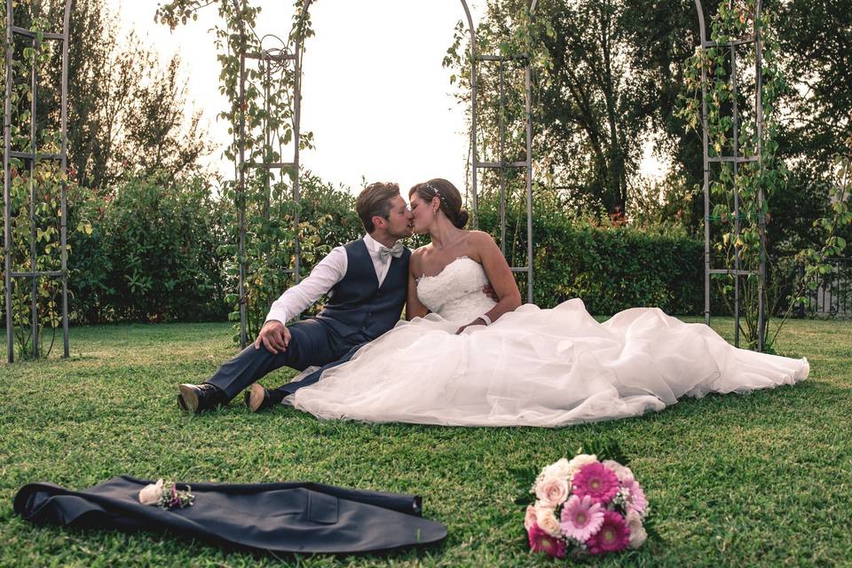 Un bacio sotto al gazebo