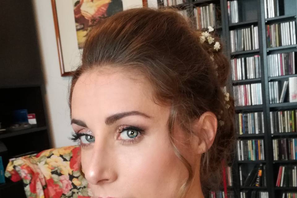 Prova trucco e acconciatura