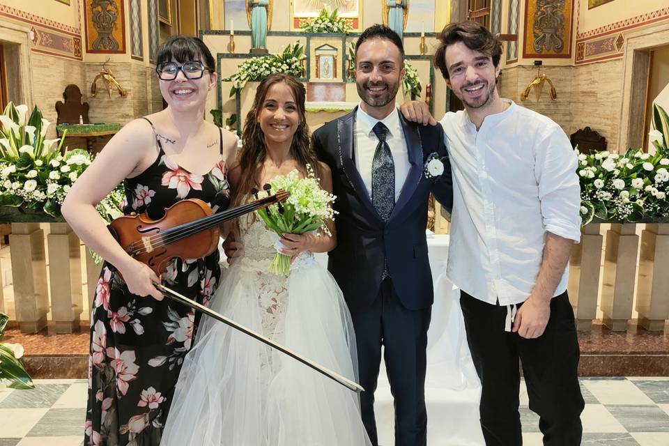 Musica matrimonio violino tera