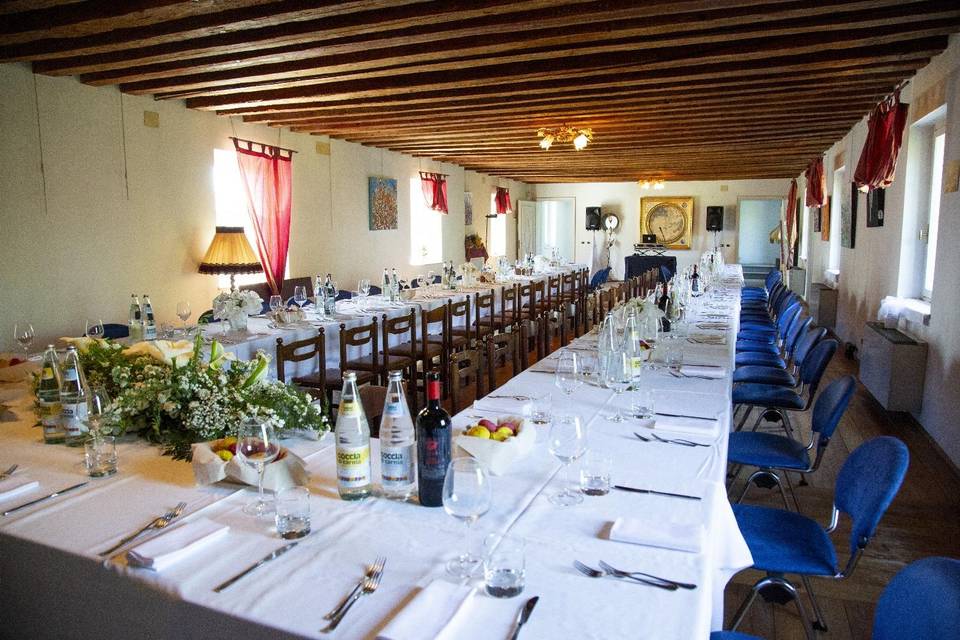 Tavola di un matrimonio
