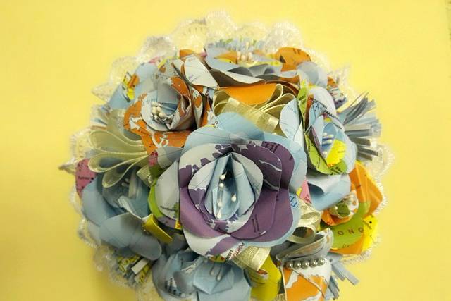 Bouquet di carta