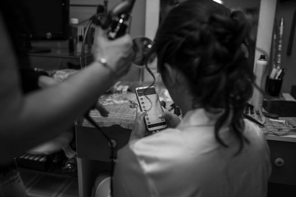 Preparazione sposa