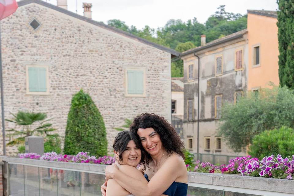 Sposa con mamma