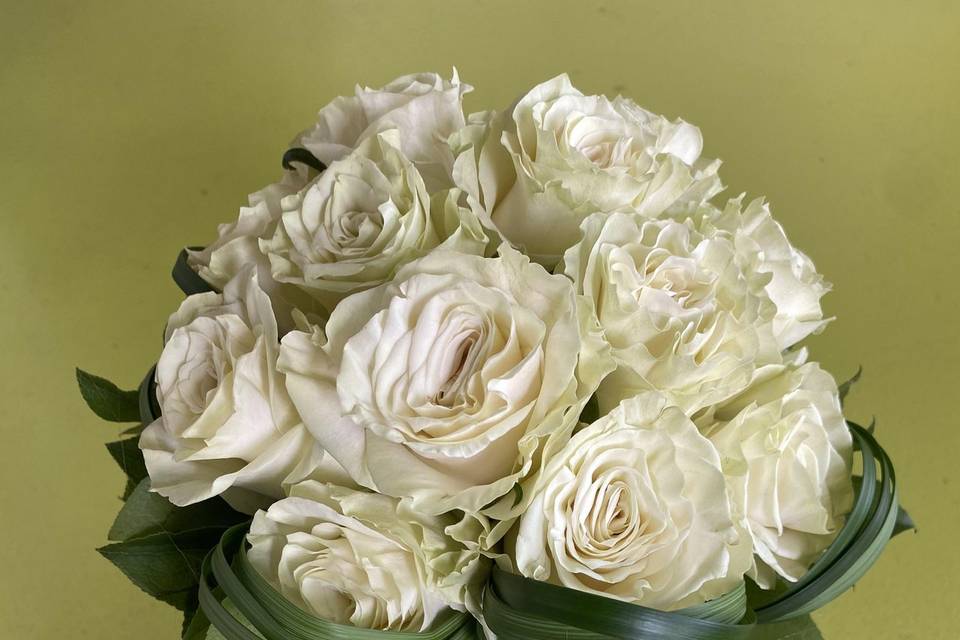 Bouquet rose bianche