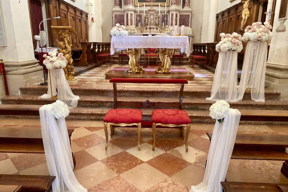 Allestimento cerimonia