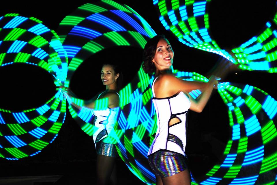 Ballerine con Led Hula Hoop