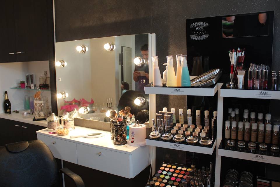 Postazione make up