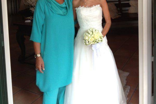 Sposa con mamma