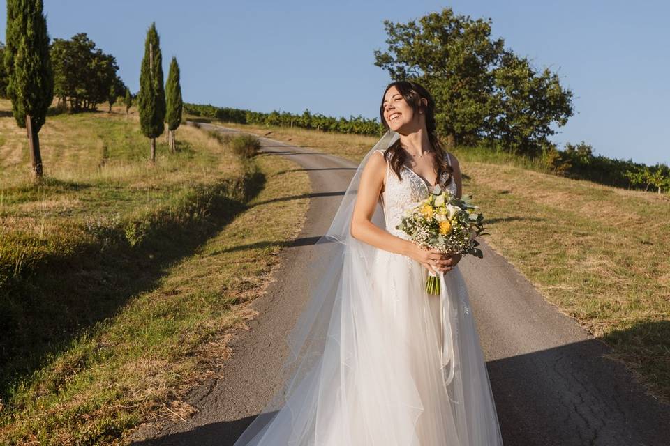 Sposa esterno