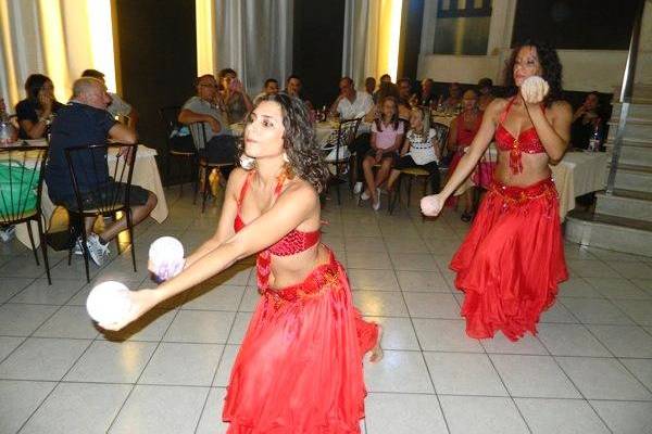 Animazione con danza orientale