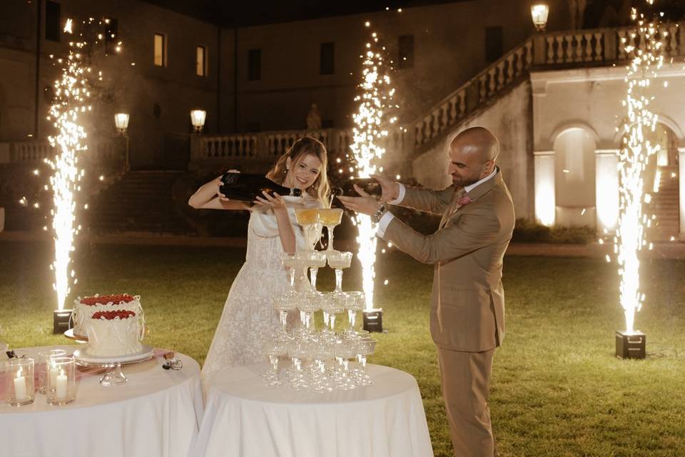 Champagne Tower