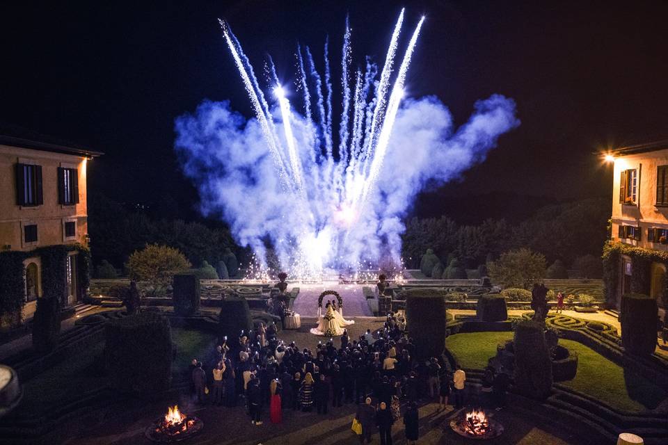 Fuochi D'artificio torta