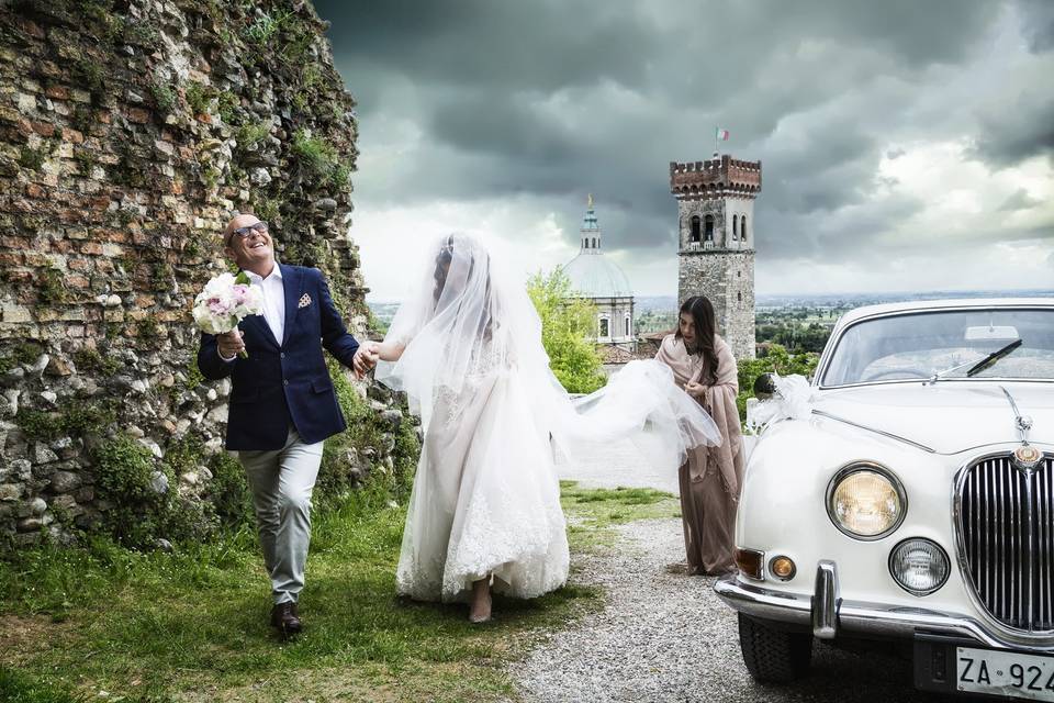 Sposa con papà